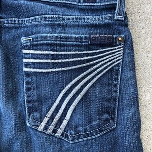 7FAM dojo flare jeans